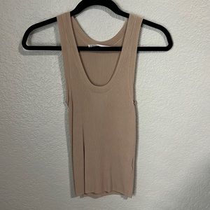 Zara knit tank top